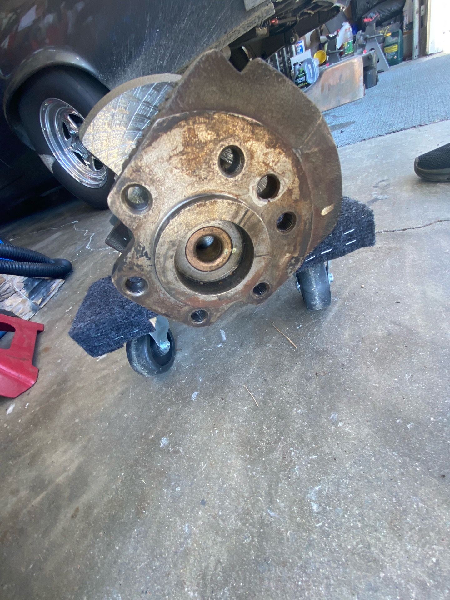 350 cast crank