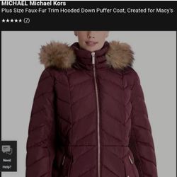 Michael Kors Puffer Jacket 