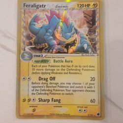 Feraligatr 2/101 EX Dragon Frontiers Delta Species HOLO Rare Pokemon card -  LP for Sale in San Diego, CA - OfferUp