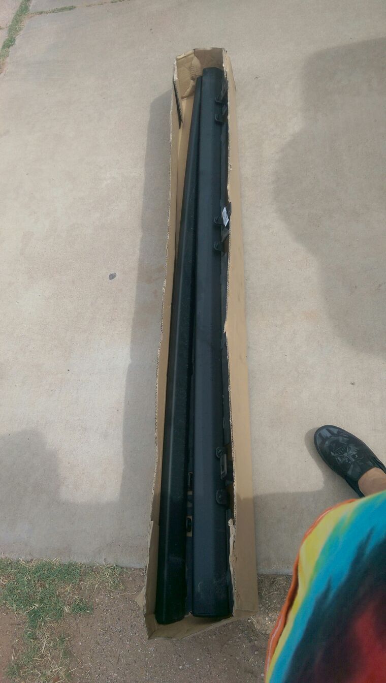 2014 running boards 4 door Jeep Rubicon 4 wheel!