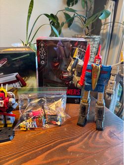 Lego and Transformers toys