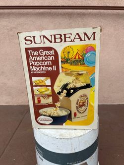 Sunbeam Great American Popcorn Machine II