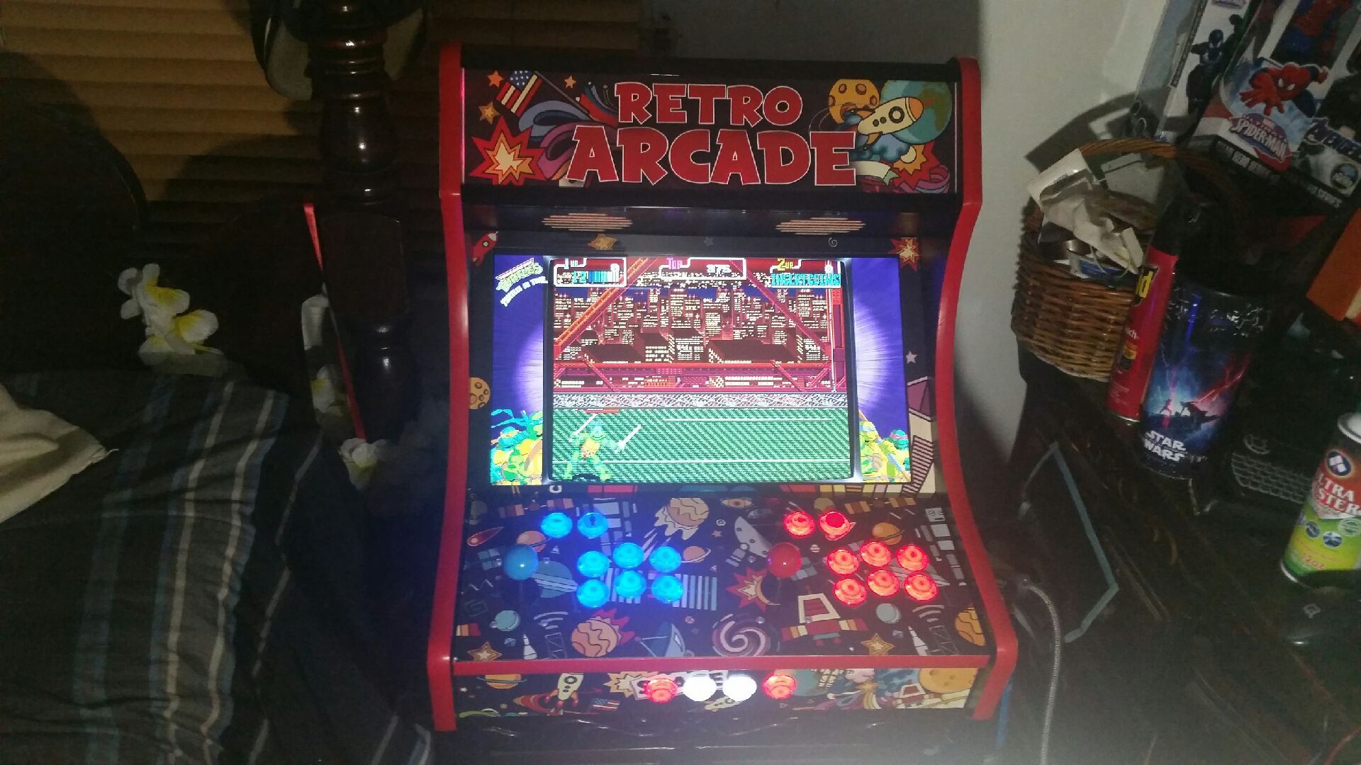 Brand new 22 inch 1080P 2-4 player bartop retro arcade