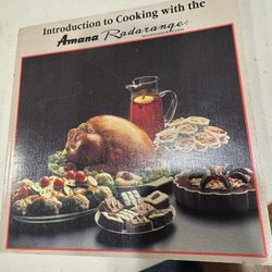 Introduction to Cooking with the Amana Radarange Microwave Oven 1987 Paperback