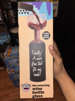 Wine Bottle Glass