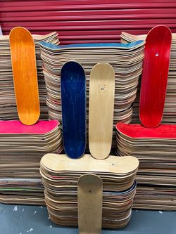 Prebuilt skateboard cruiser longboard decks