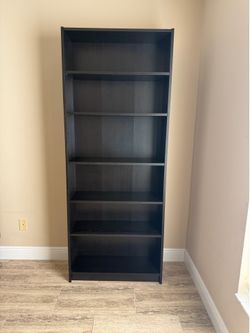 IKEA BILLY Bookcase / Bookshelf – Black-Brown