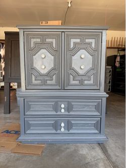 Looking to hire someone to refurbish this vintage wardrobe.