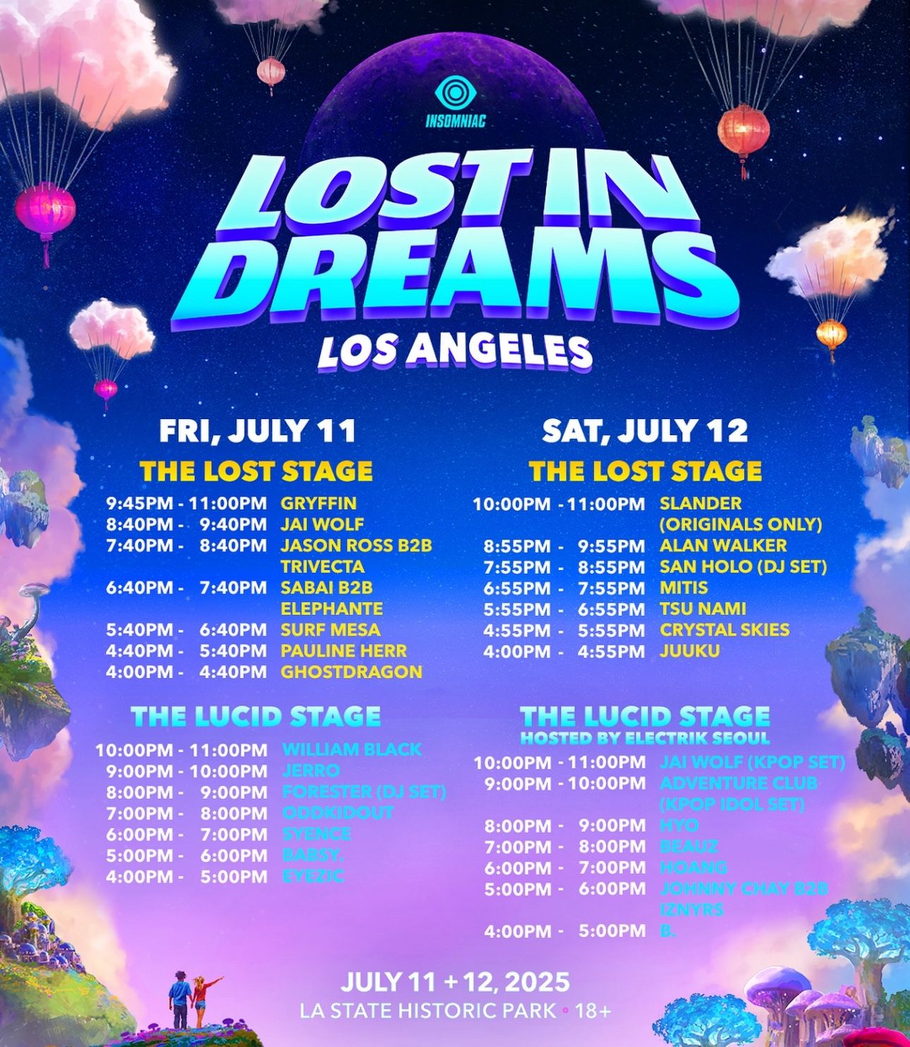 LOST IN DREAMS 2025 - 4 VIP Tickets