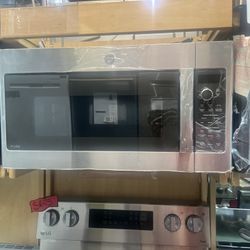 GE Profile Over the Range Microwave with air fry 