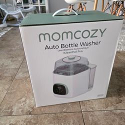 (Never opened) Momcozy KleanPal Pro All-in-One Bottle Washer, Sterilizer & Dryer - White