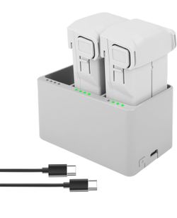 Mini 3 Series Intelligent Flight Battery Plus(2 Packs) with Bi-Directional Charging Hub for DJI Mini 4 Pro/Mini 3/ Mini 3 Pro,3850mAh 47 Mins Flight T
