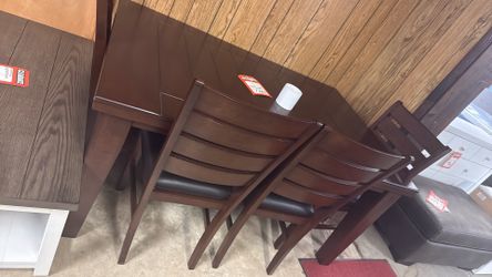 Brand new dinette and four chairs for 799