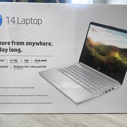 NEW HP 14” Laptop