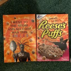 Travis Scott Reese’s Puffs 11.5 Oz Special Edition