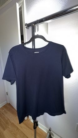 Land’s End Navy Blue Crewneck Short Sleeve T-Shirt - Woman’s Size XL/T - 18