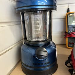 Sharper Image Blue LED Utility Lantern