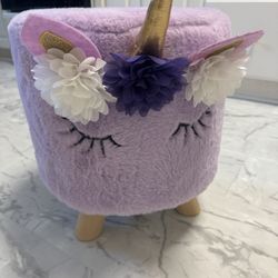 Unicorn Stool For Girls Room Decor New