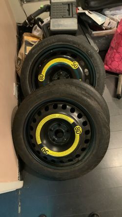Two- Audi - German Spare Tire - New Never Used