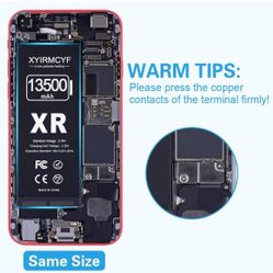 13500mAh Super Capacity Battery Compatible with iPhone XR
