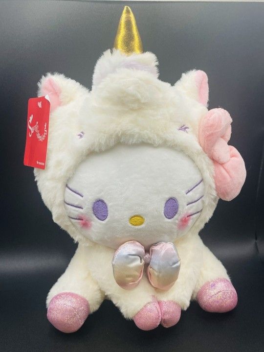Unicorn Hello Kitty Plush