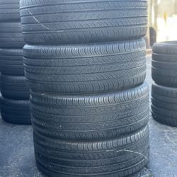 SET OF TIRE 245 45 18 CONTINENTAL 85% LIFE