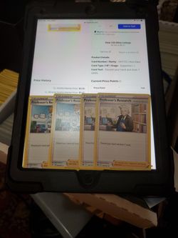 Pokemon Trainers 4 X Professor's Research