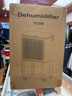 VG380 Dehumidifier Portable Home Basement Bedroom Moisture Removal New Sealed