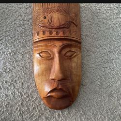 Wood Carved Mask