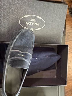 Prada sway driving shoes, size 10