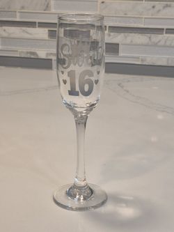 Copas Para Quinceañera 16 Años Champagne Glasses Sweet 15,16 Customized Grabadas