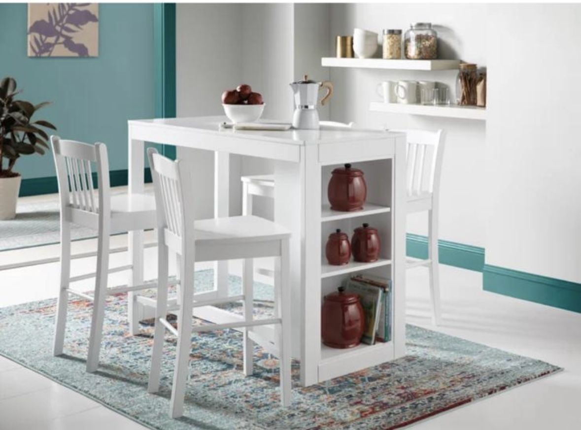 Wayfair dinning Table. Covey 5 - Piece Trestle Dining Table