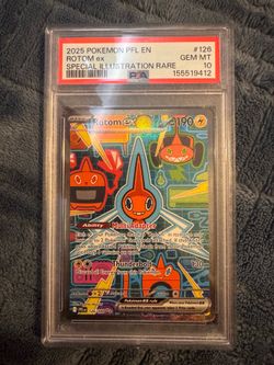 Rotom ex Phantasmal Flames Special Illustration Rare PSA 10