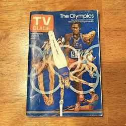 Vintage TV Guide Vol. 24, No. 29, 7/17/1979 The Olympics Issue Ephemera