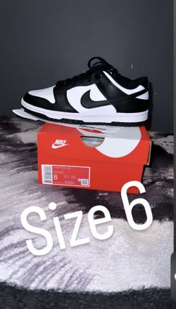 Pandas Size 6 Nike Dunk Low Blackwhite Yeezy Jordan Talla 6