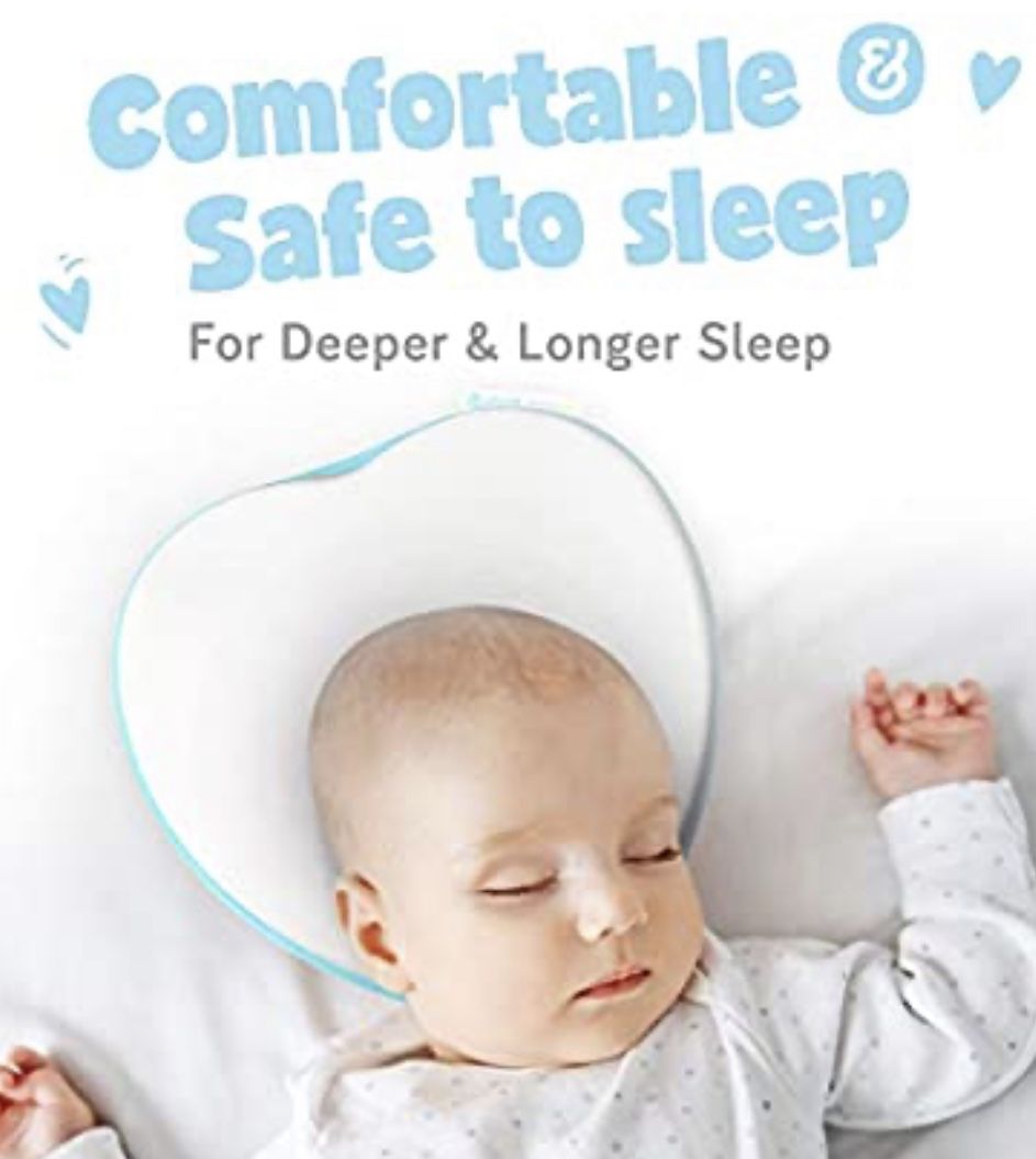 Baby pillow Supports Head/ Almohada de recién nacido