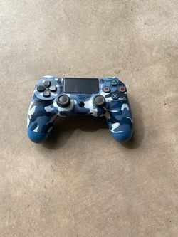 PS4 DualShock 4 Blue Camo Wireless Controller