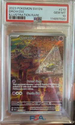 Pokémon Drowzee PSA 10  $900