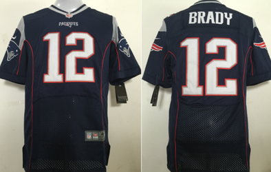 PATRIOTS BRADY #12 JERSEY BLUE