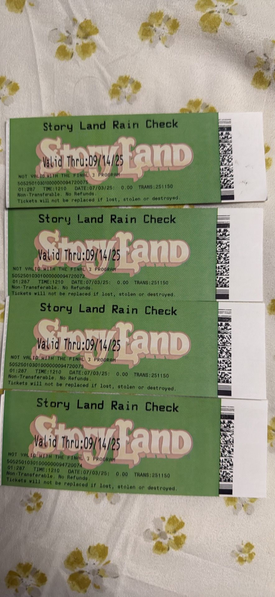 Story Land New Hampshire