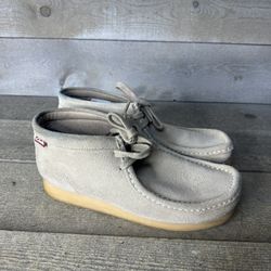 Clarks Originals Wallabee Chukka Mens Size 8.5 Suede Leather Boot 35405 Tan 