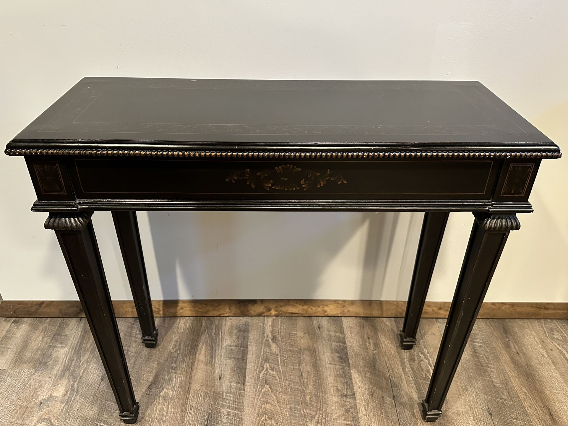 Vintage Bombay Company Double Side Drawer Entry or Hallway Table