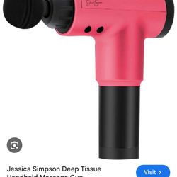 Jessica Simpson Massage Gun With Charger And Accessories