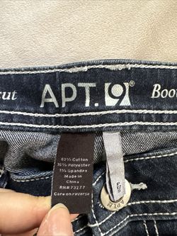 Apt 9 Bootcut Jeans Dark Wash Size 12