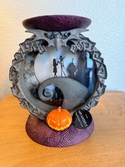 Nightmare before christmas light up candle holder