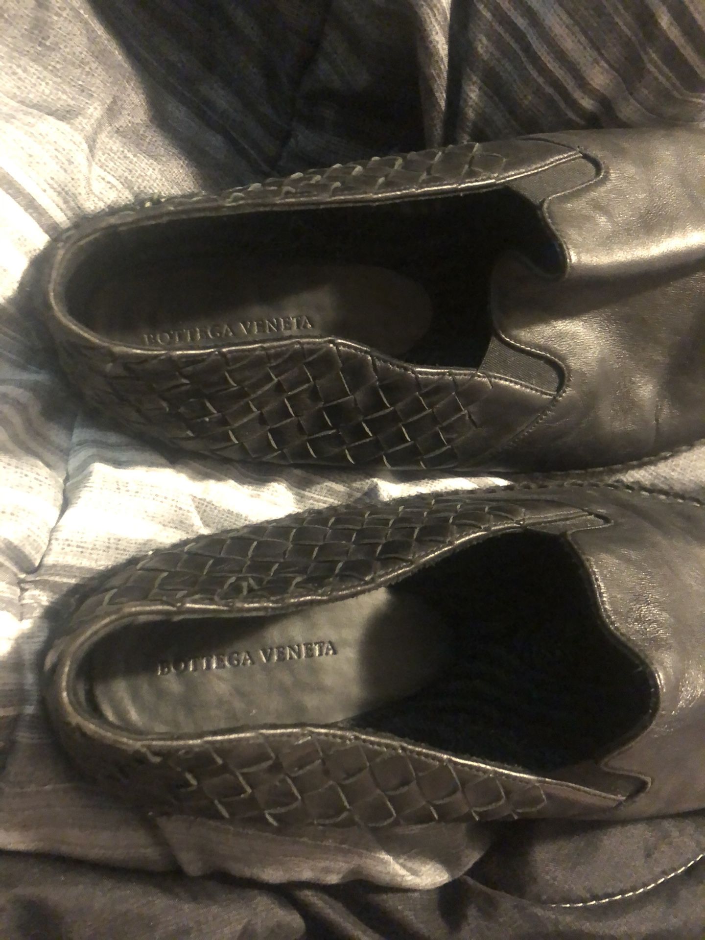 Bottega Veneta slip on men’s casual dress shoes