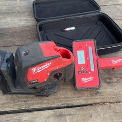Laser Milwaukee With Receiver  