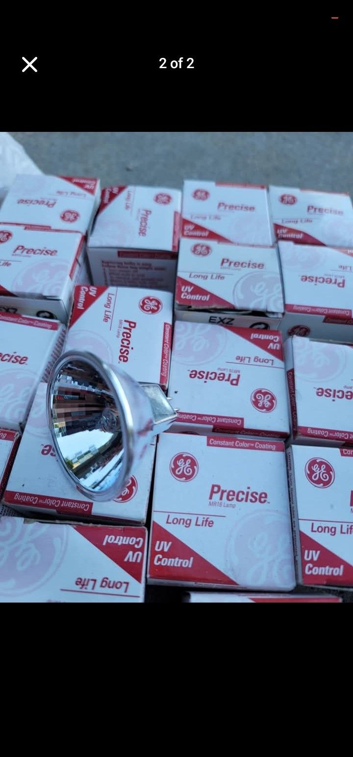 GE lamp bulb MR16