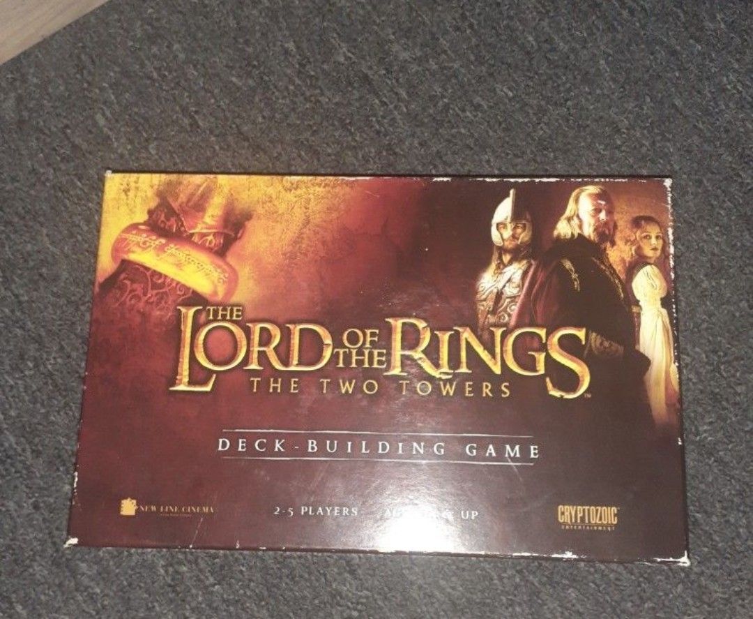 Lord Of The Ring Deck Bulider Game .