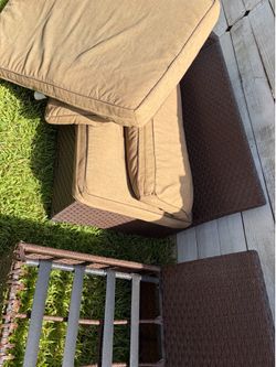 Outside couches